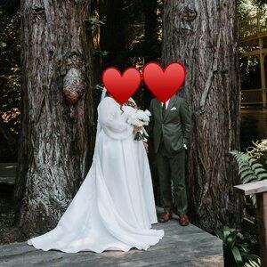 Rebecca Schoneveld "Macy" Wedding Dress with Sleeves